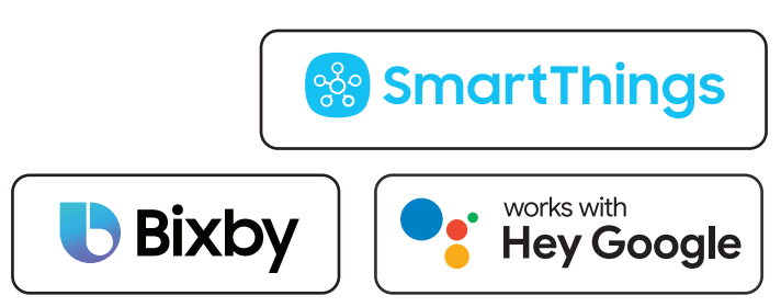 WiFi incorporado de serie con Samsung SmartThings Una de las grandes ventajas de este equipo es que incorpora WiFi de serie, permitiendo controlar la climatización desde cualquier lugar mediante la aplicación Samsung SmartThings.  Desde la app puedes encender y apagar el aire acondicionado, ajustar la temperatura, cambiar el modo de funcionamiento, programar el uso y gestionar el equipo a distancia. Esta conectividad permite preparar la estancia antes de llegar a casa, evitar consumos innecesarios y mejorar el control del confort diario.  Además, es compatible con control por voz mediante Bixby y Google Assistant, lo que permite gestionar la climatización de forma cómoda en hogares conectados.